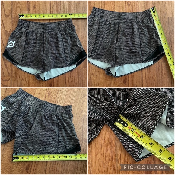 Lululemon Peloton Limitless 4" Hotty Hot Shorts 8 Tall - Picture 16 of 16